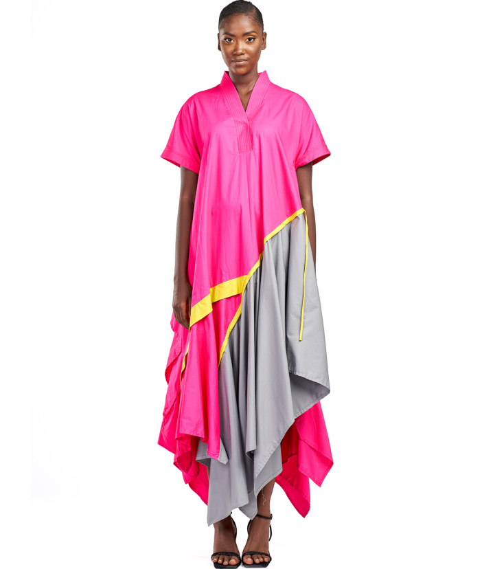 Robe Coton Rose