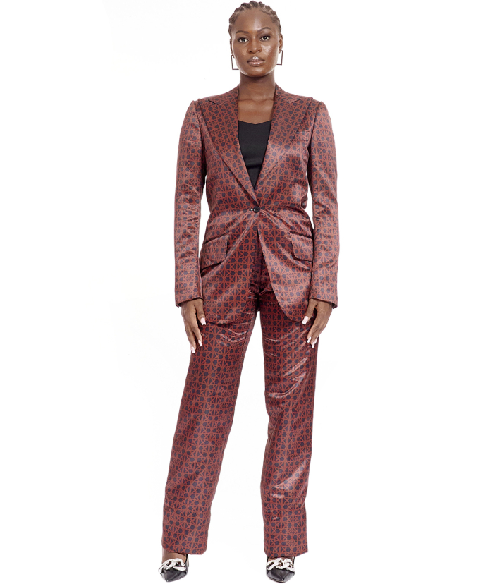 ATAFO Custom Print Two Piece Suit