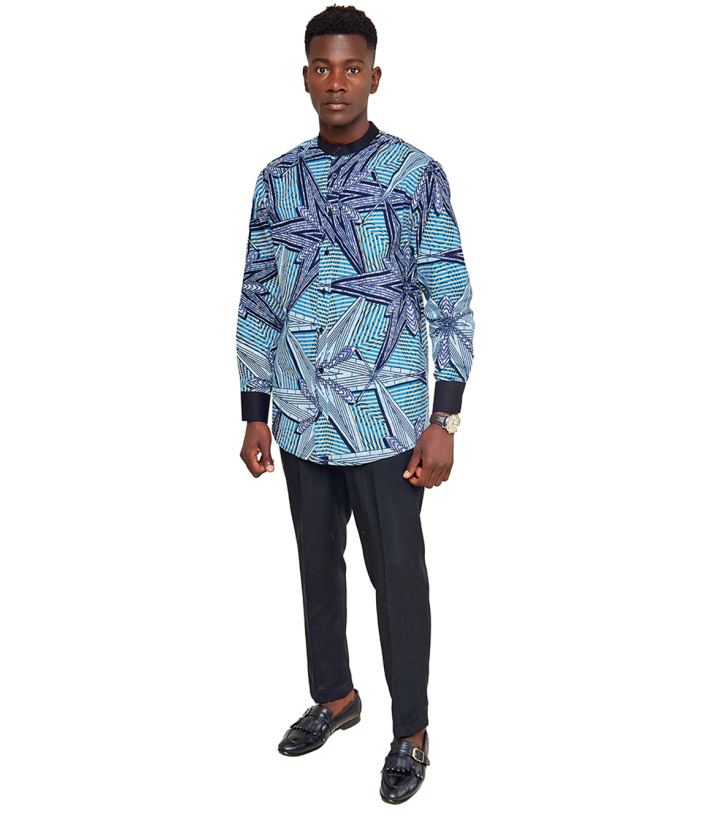 African print shirt