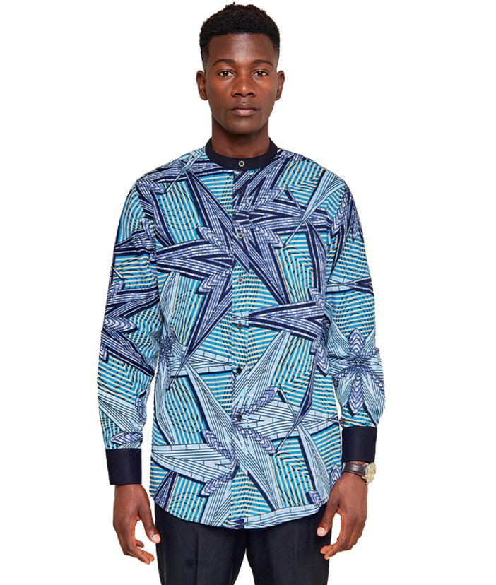 African print shirt