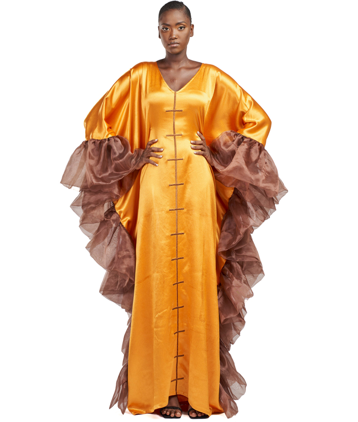 Aicha Dress (Yellow Gold)