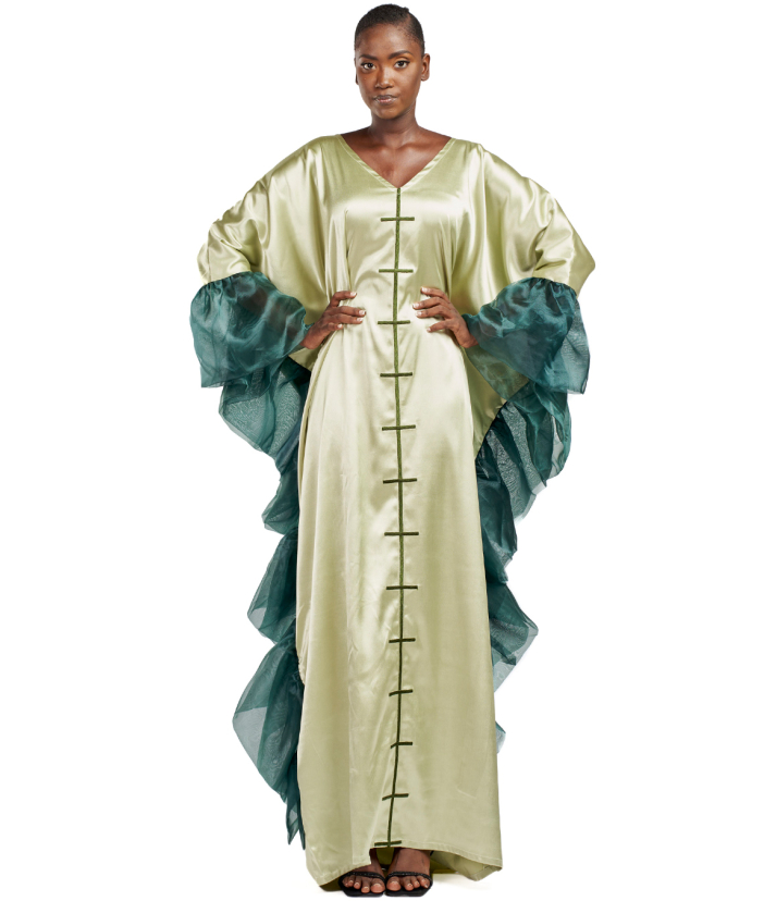 Aicha Dress (Green)