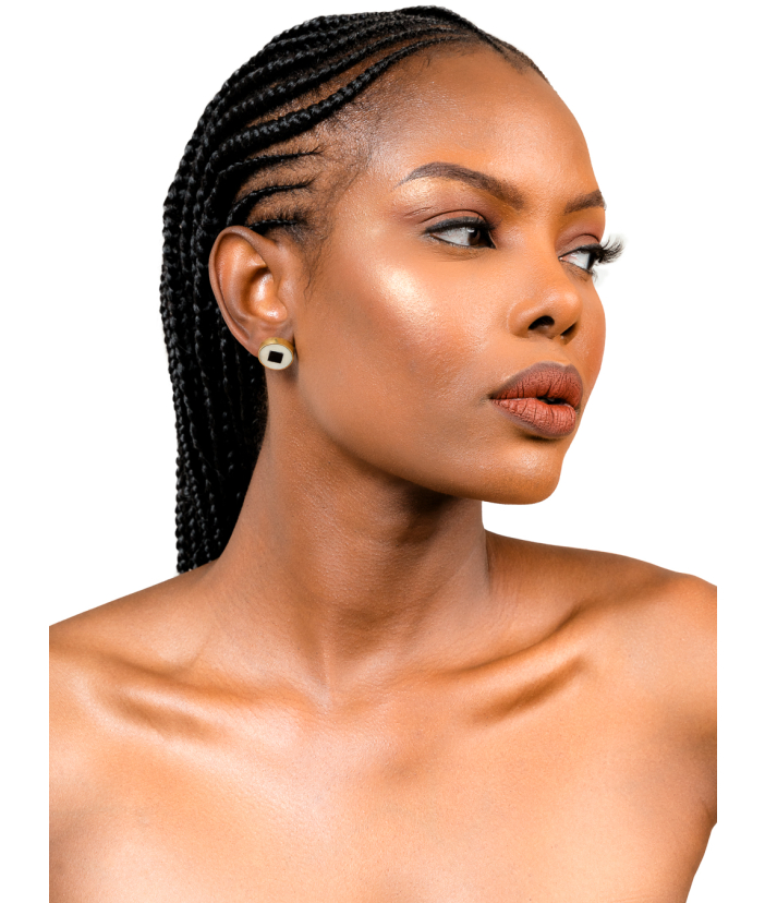 Square round studs