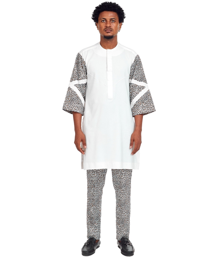 X-designed sleeve Kaftan