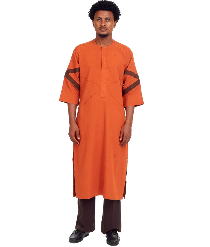 Burnt orange Kaftan