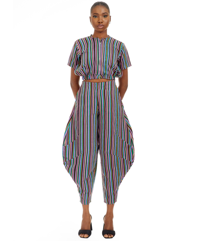 STRIPED COCOON SET