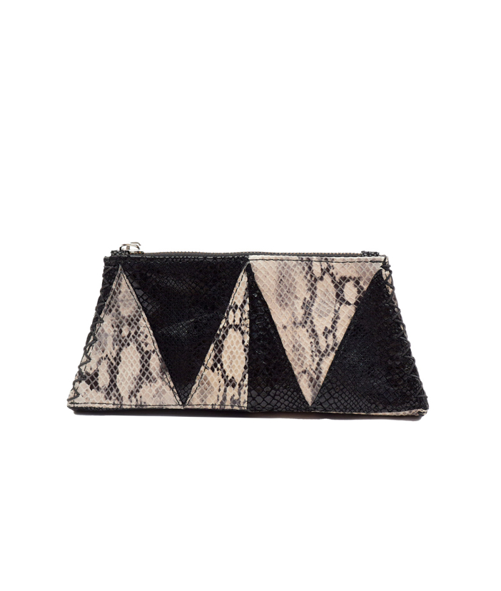 Eni Chain Clutch Black