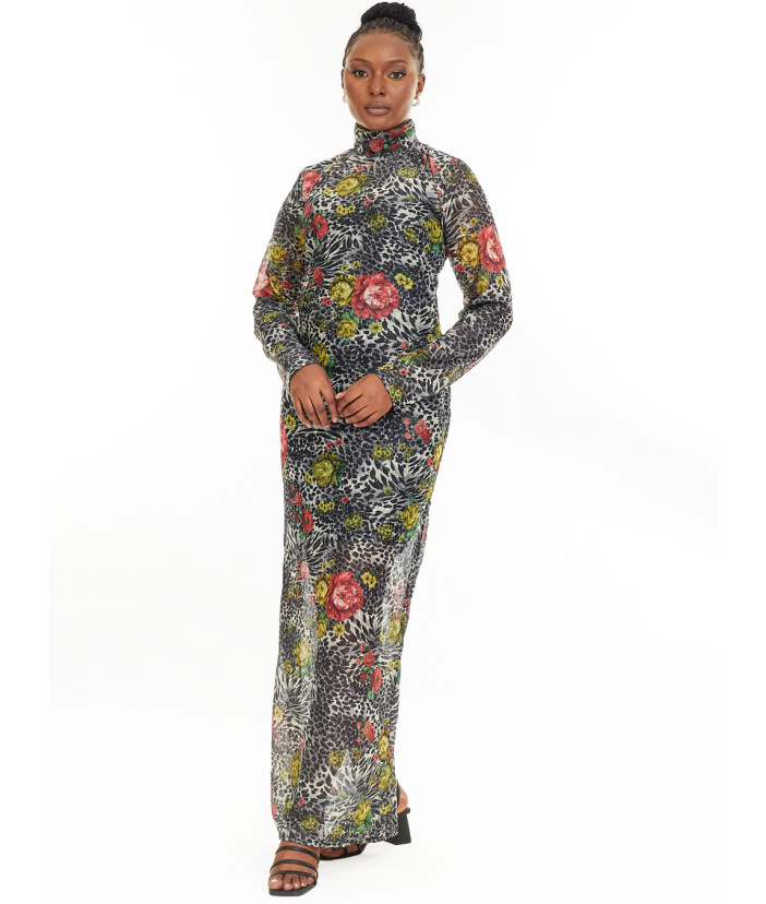 Siri Stretch Maxi Dress