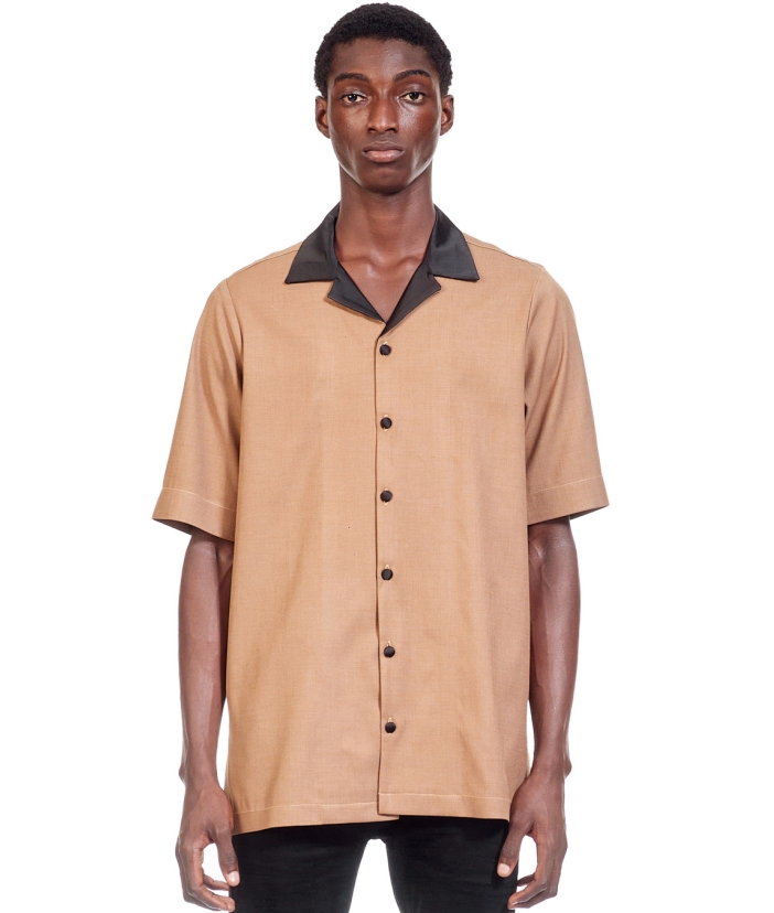 Two Tone Revere Shirt 