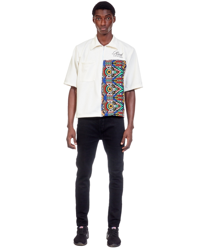 Male crop shirt