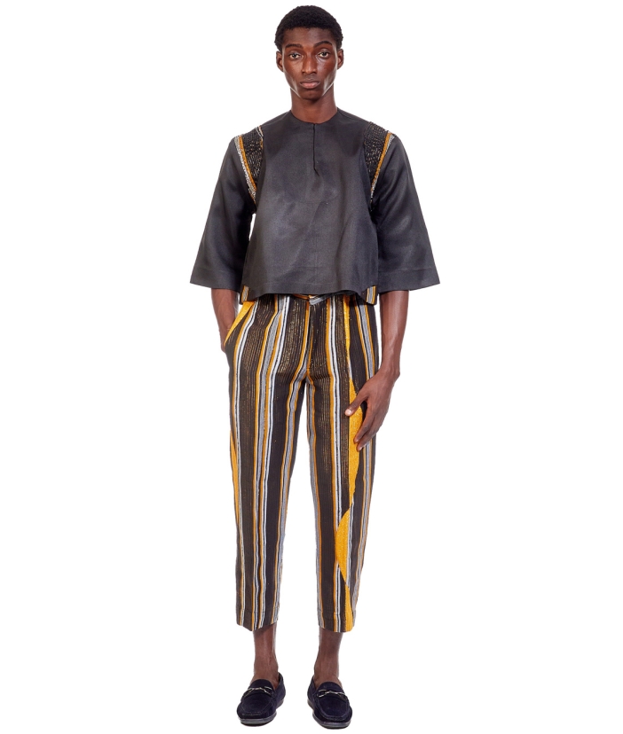 Magana crop shirt & Riverline pants