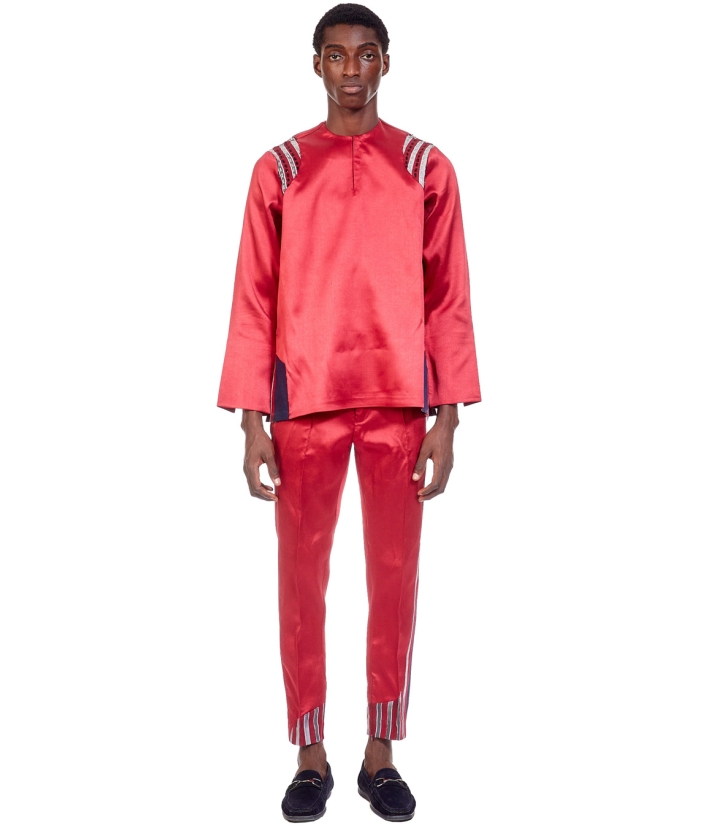 ‘Magana’  tunic shirt and ‘Akanji’ pants