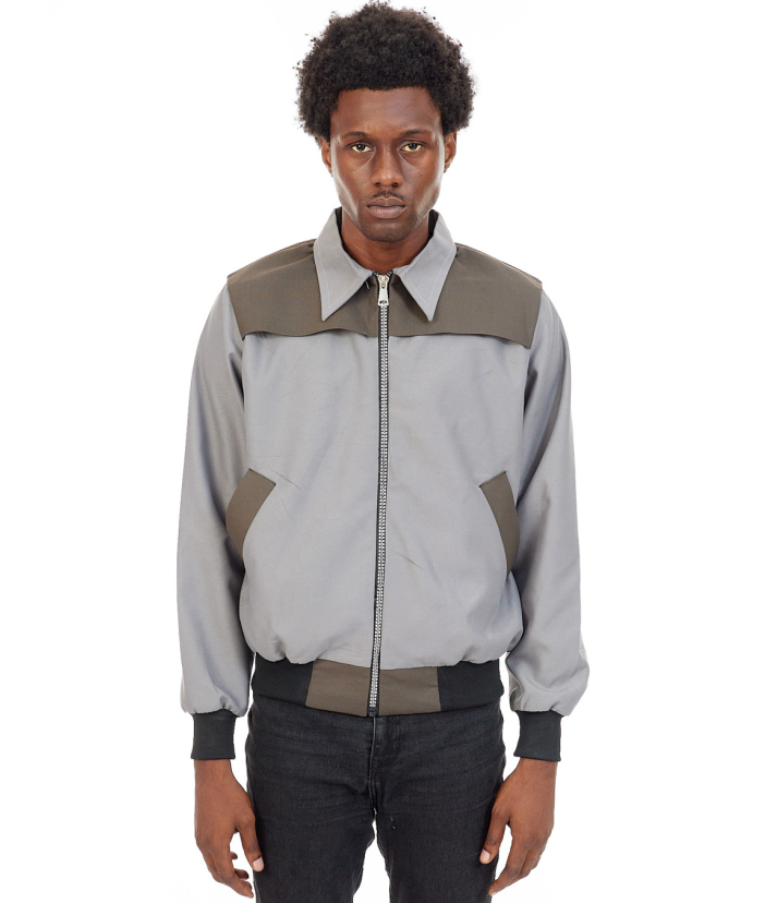 CONTRAST PANELLED JACKET 