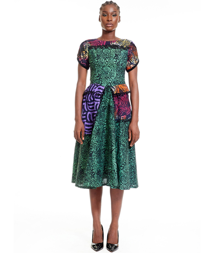 Shola Flare Dress