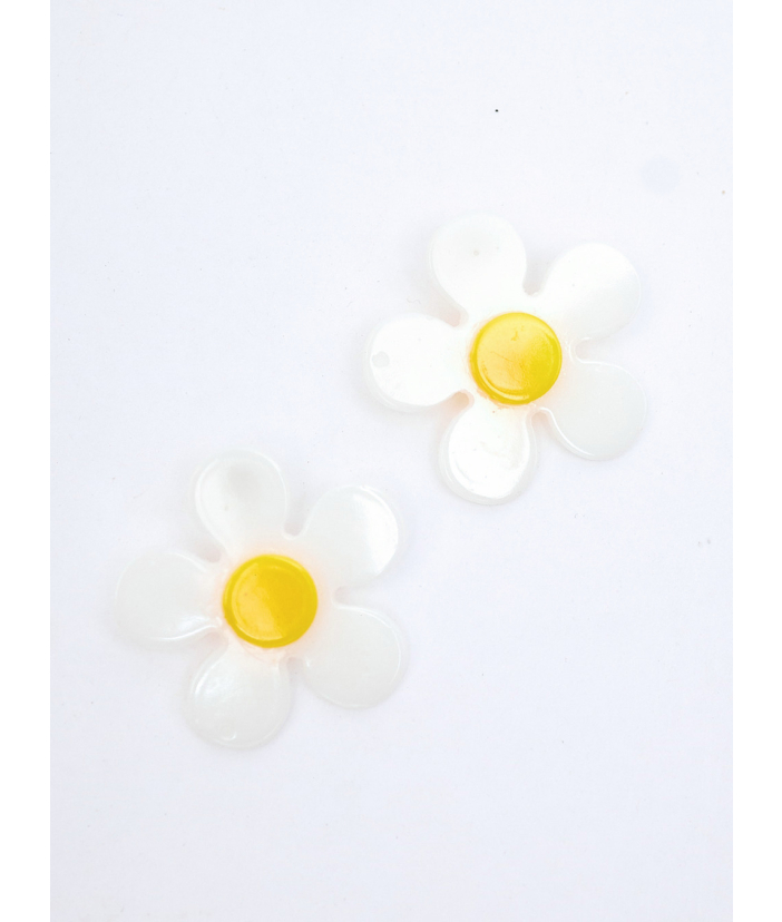 African Sunflower Earrings