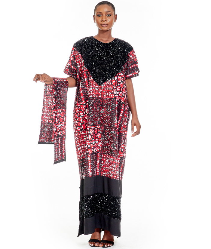 Esty Sequin Long Dress