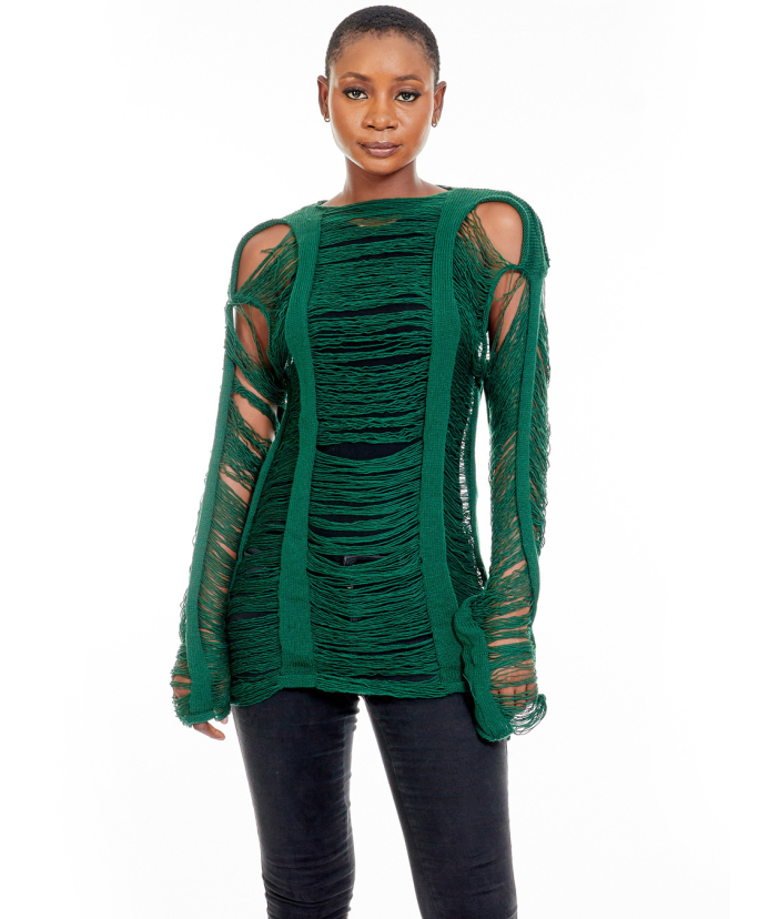 Charm Distressed Top
