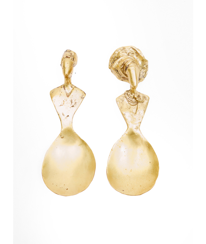 Bronze Server Spoons