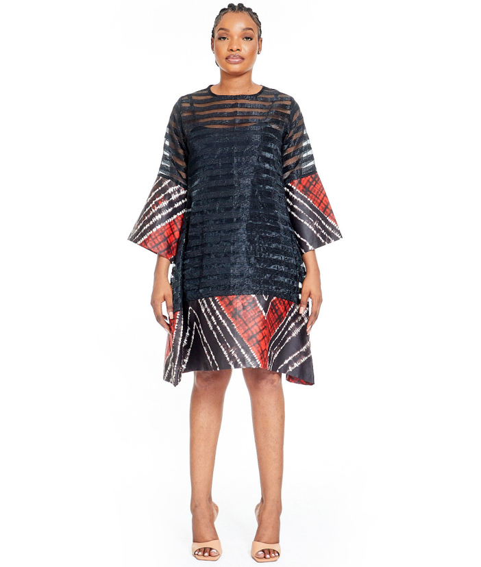 Nene Mid-Length Dress