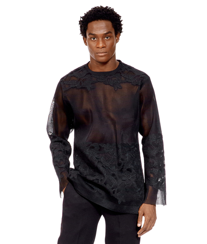 BLACK FLEX SHIRT