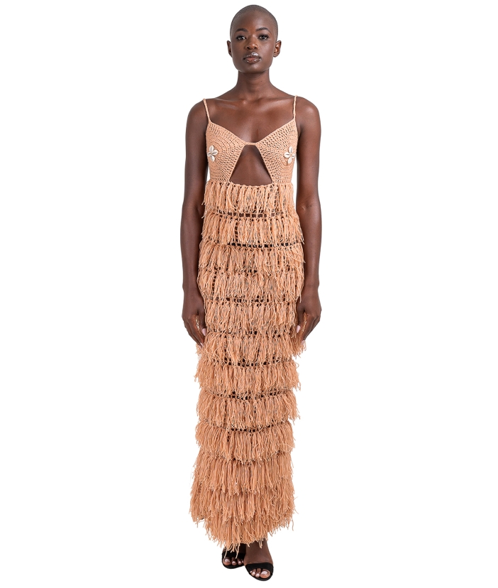 Chumi fringe dress