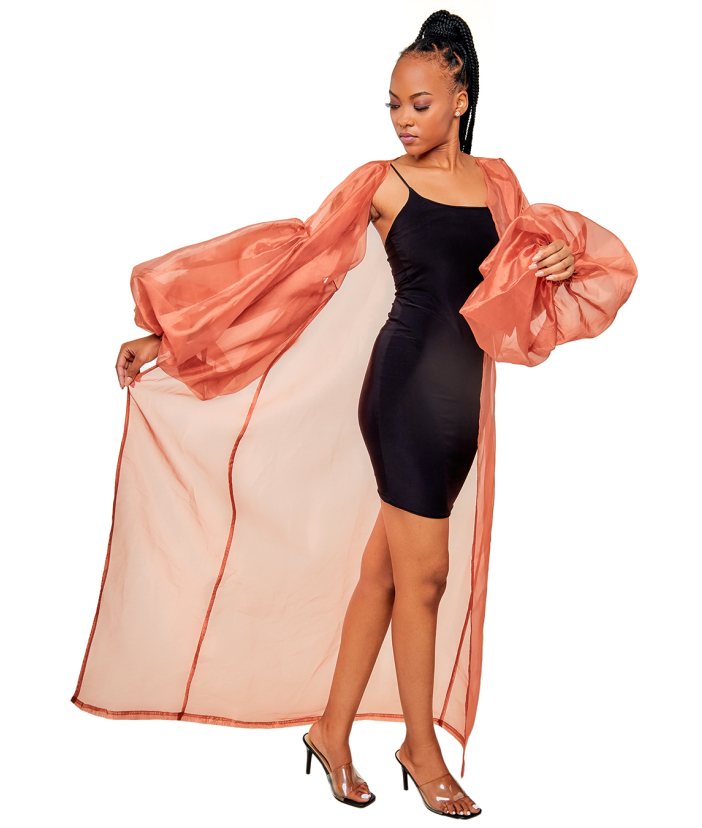 Organza cover up 
