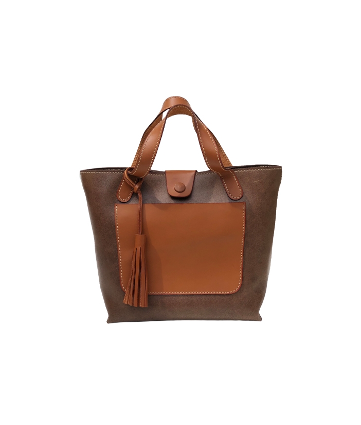 Dala Mini Leather Tote 14"