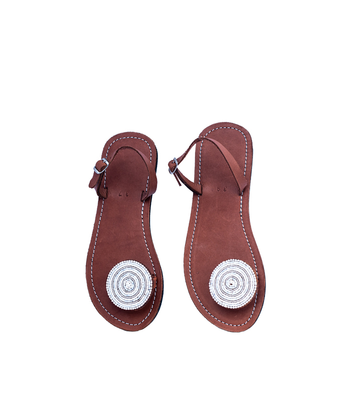 Disc Buckle White