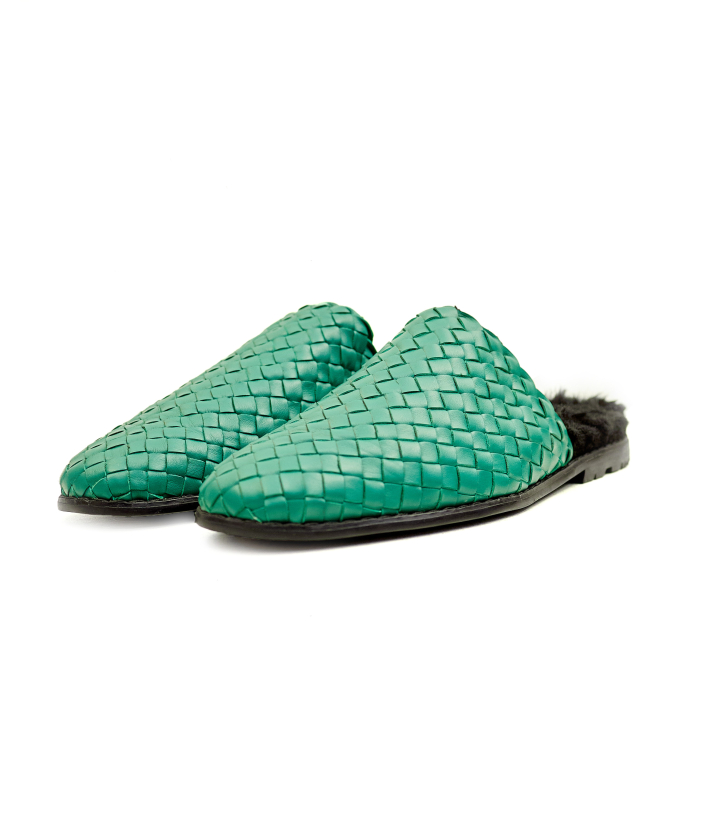 Checkers Mule Green