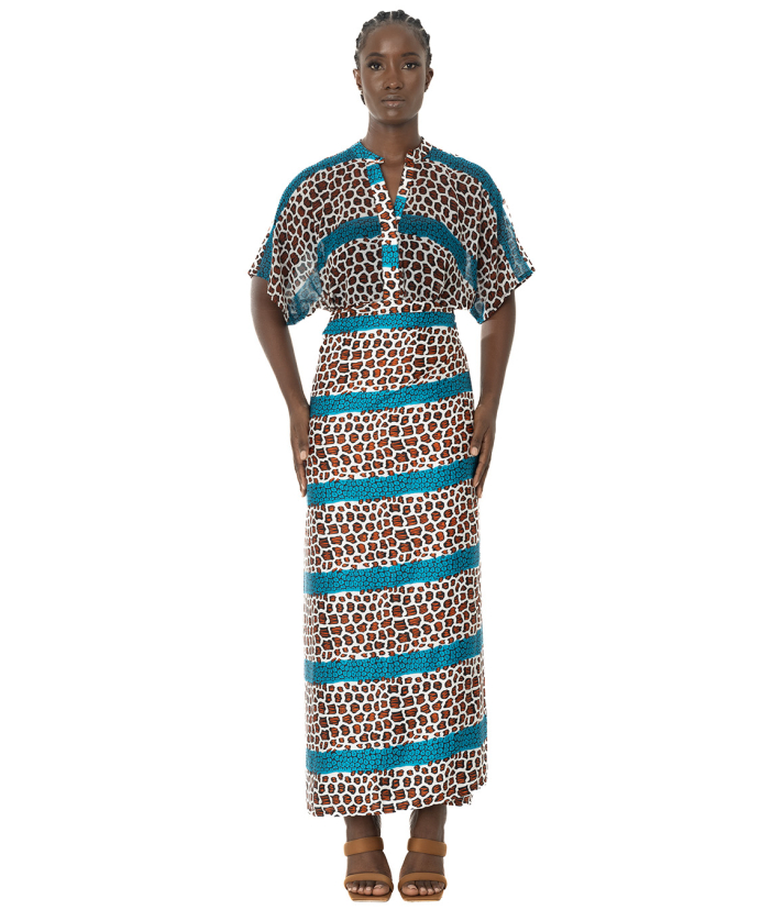 Akyeamaa Wrap Dress