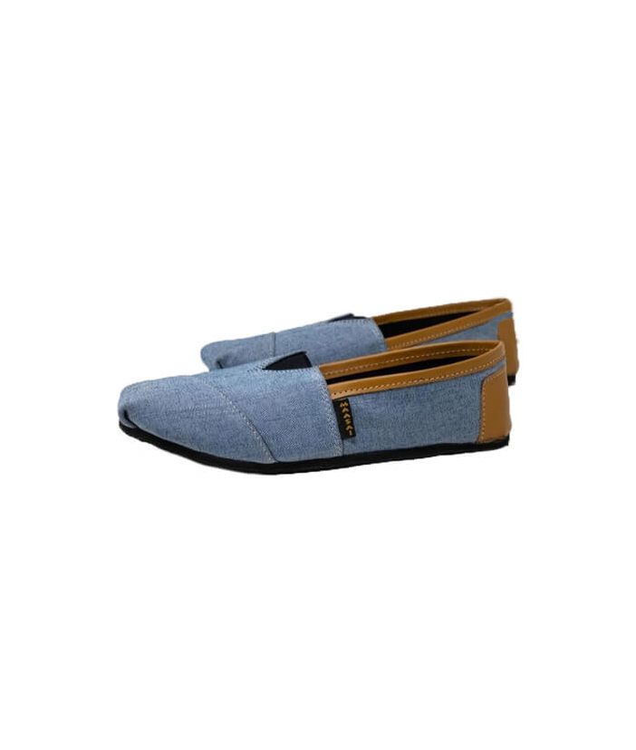 Jean with leather Hatua