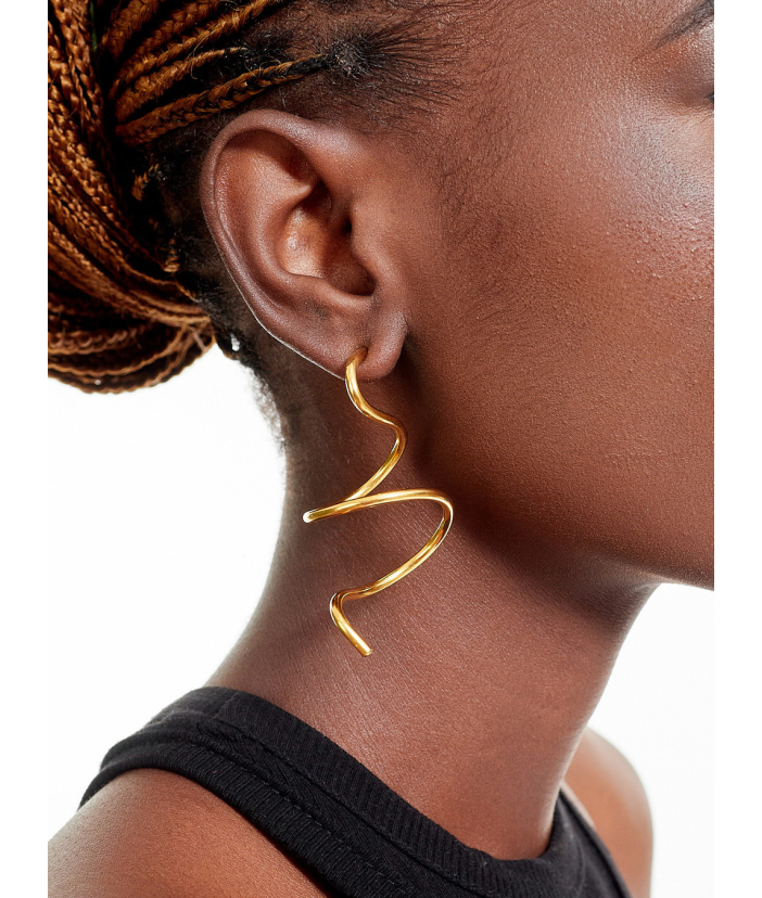 Hene Di Kan Statement Earrings