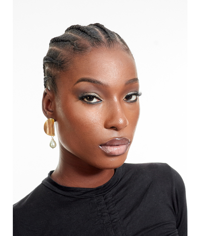 Iduunu Pearl Statement Earrings