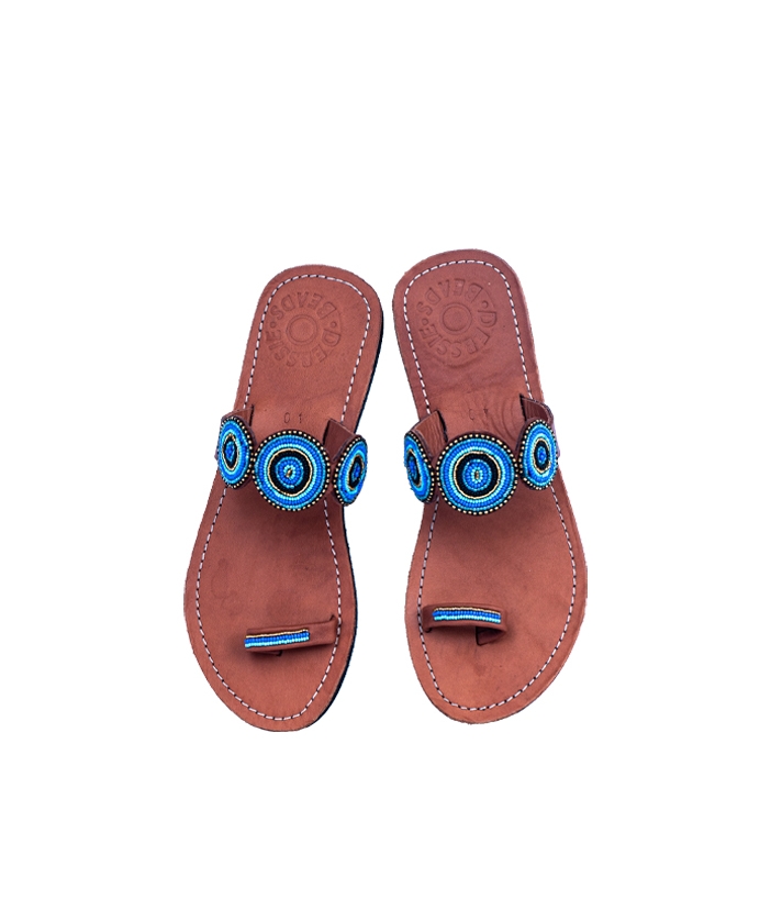 Lamu 3 Circle Blue