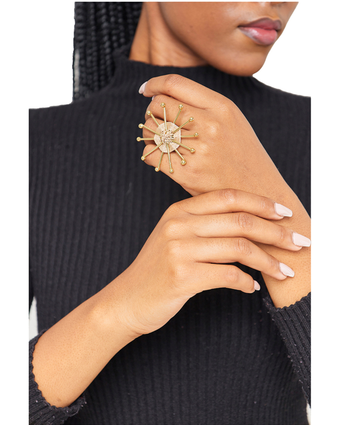 Lububi ring Small (Spider web)