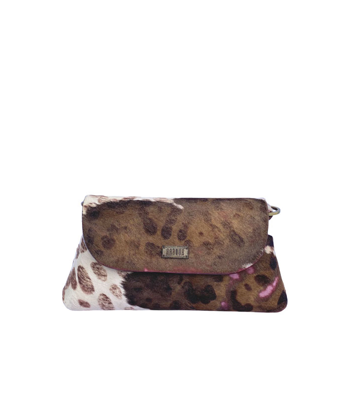 Maya Leopard Print Bag 