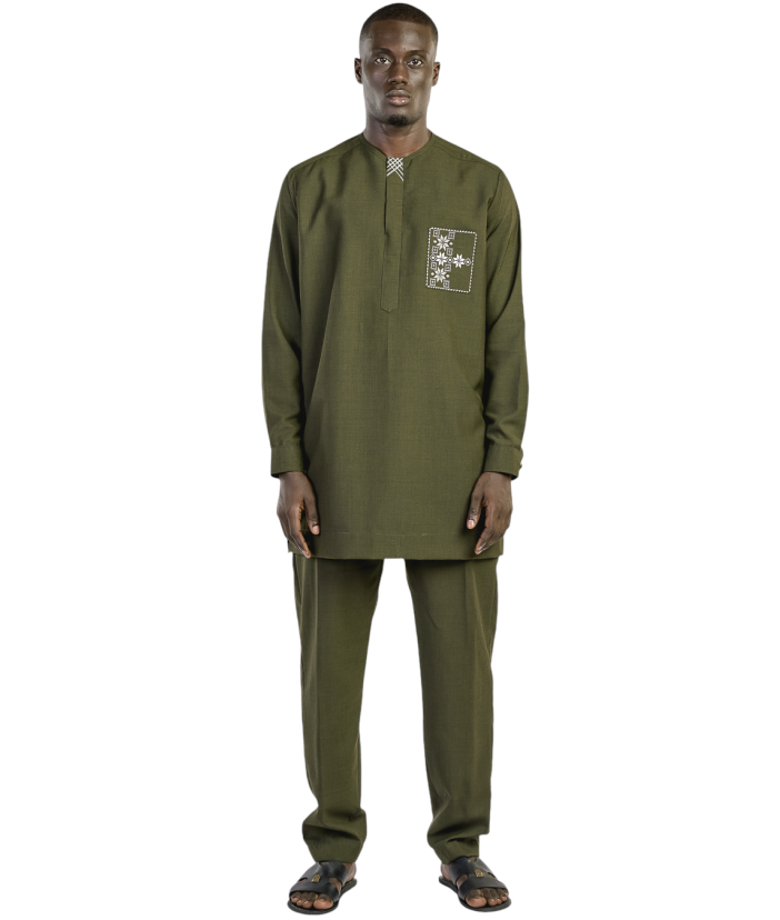Demi Saison Mohamed vert