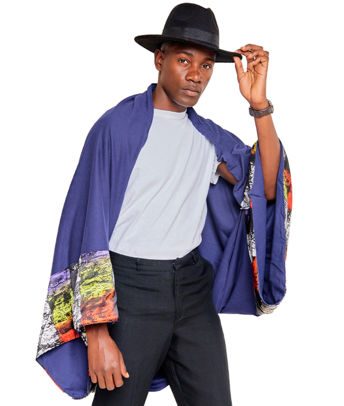 Jersey Cape Navy