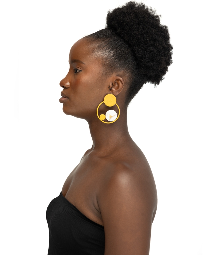 Comet Statement Earrings