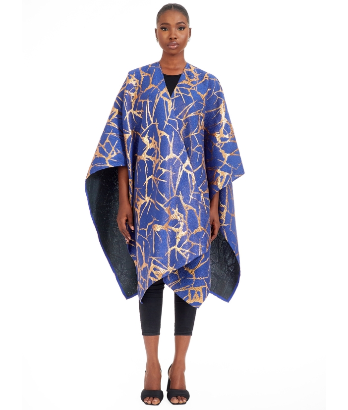 Rich Aunty Wrap Blue