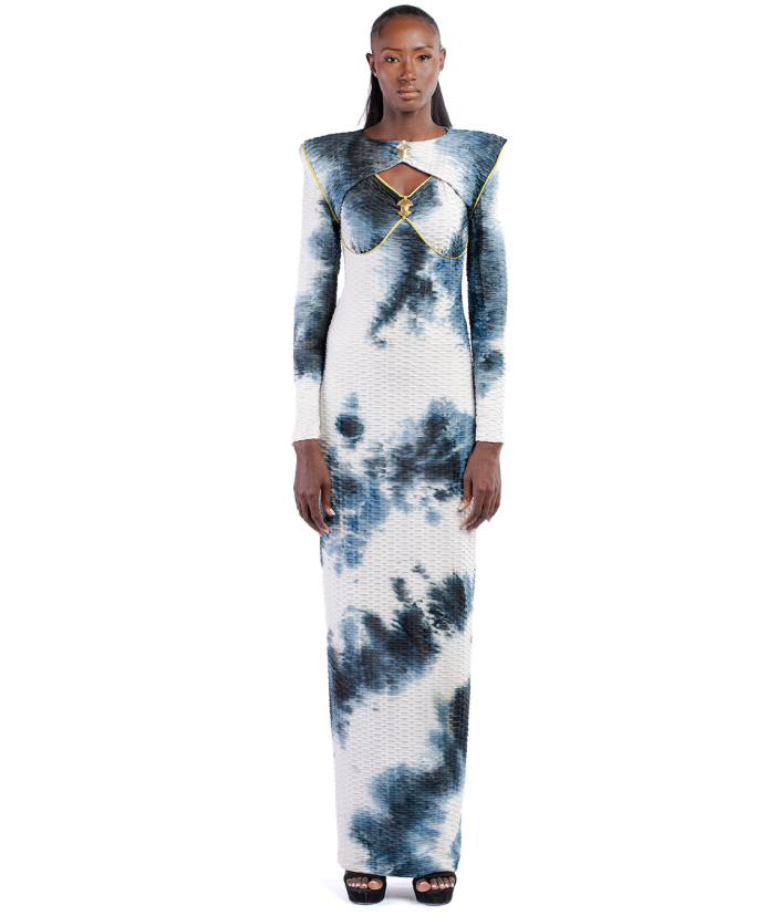 Robe tube moulante