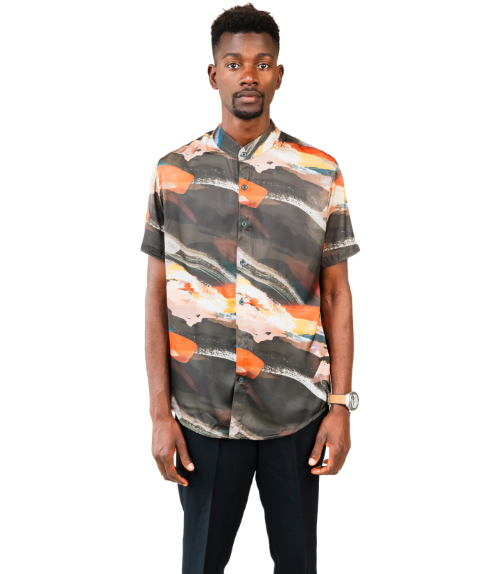 Satin Armani Shirt