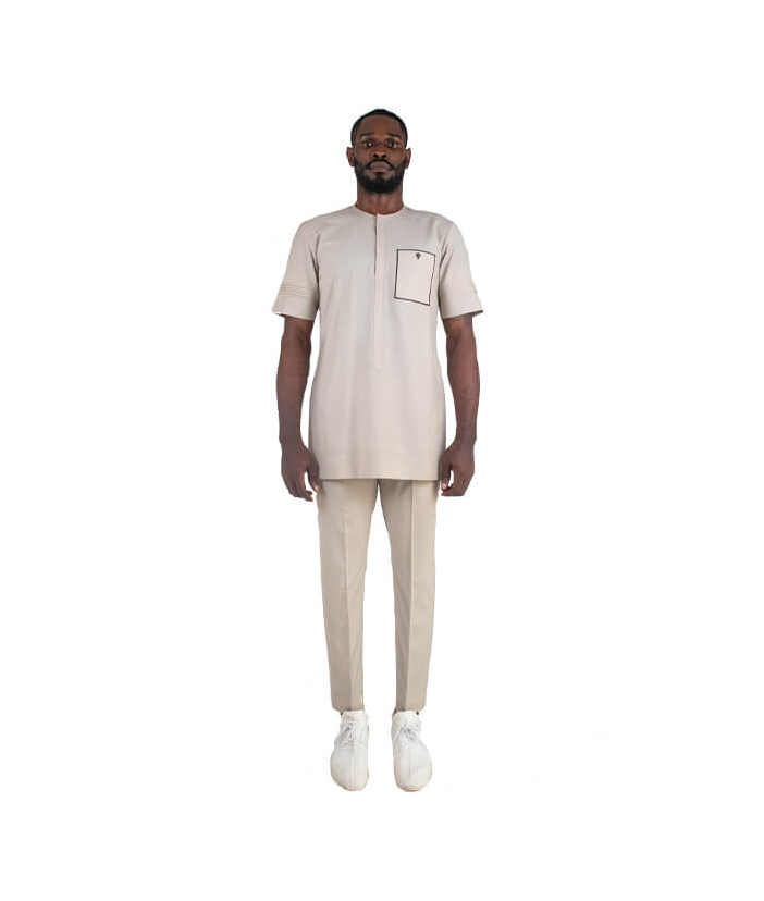 SHORT SLEEVE CAFTAN