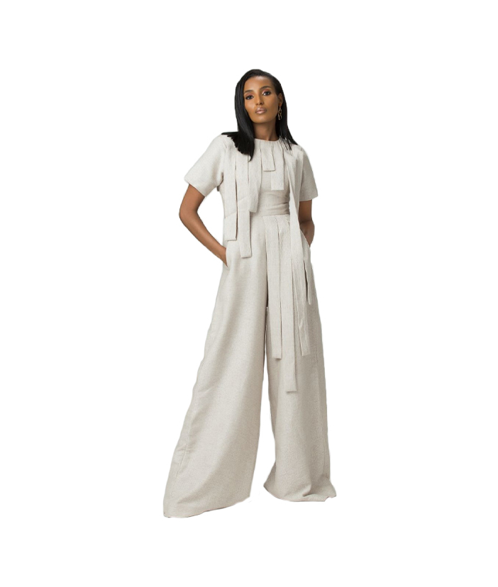 Strips Jumpsuit
