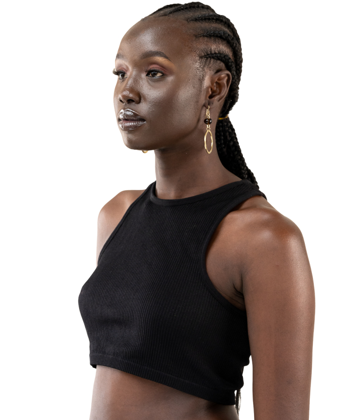 Textured Loop Ball Earrings