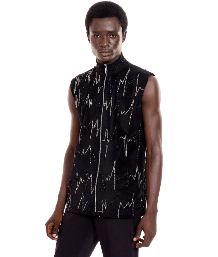 DIDI Zipper High Neck Shirt