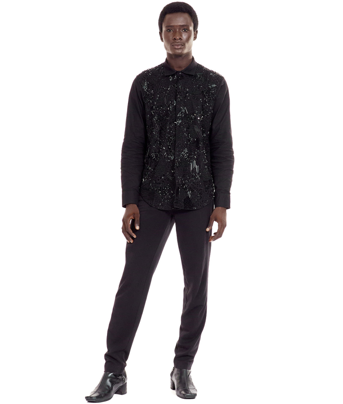 MEKA Hand Beaded Shirt