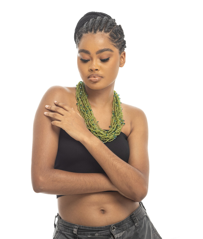 Jade Vine Multistrand Necklace