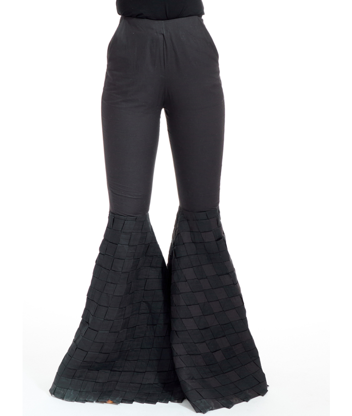 WOVEN BELL PANTS