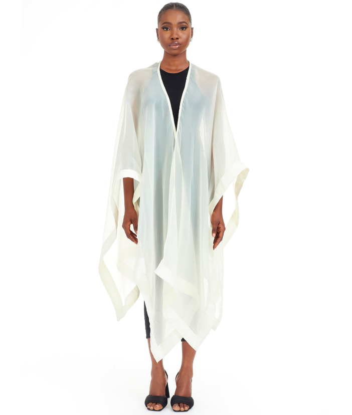 Organza Trim Wrap